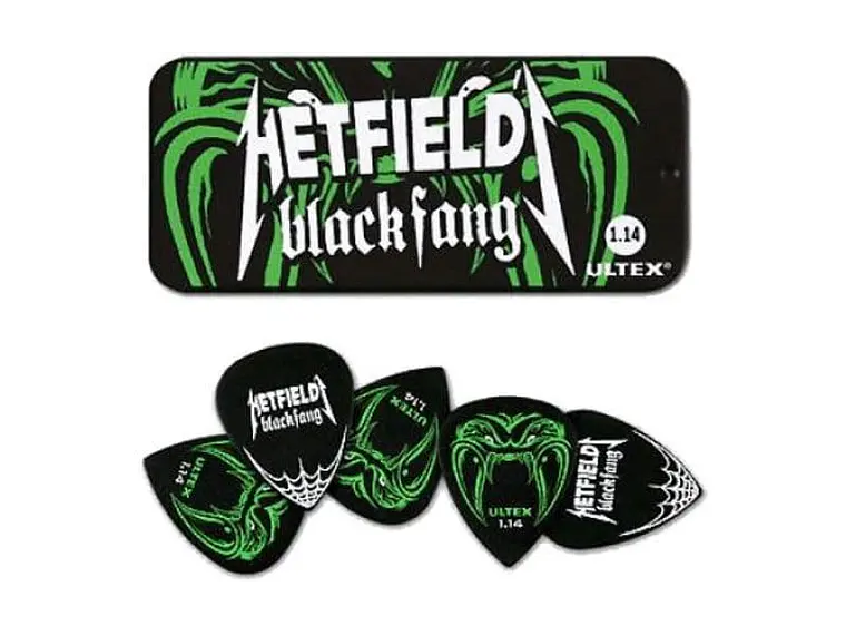 Palhetas Hetfield Black Fang - 1,14MM - 6 unids. 1