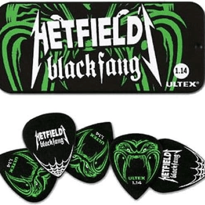 Palhetas HETFIELD, BLACK FANG, 1,14MM - 6 unidades 1
