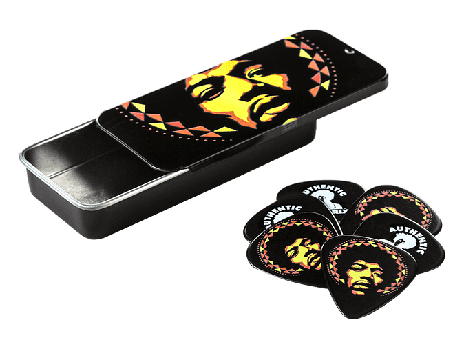 Palhetas SIGNATURE JIMI HENDRIX AURA MANDALA - 6 unidades 1