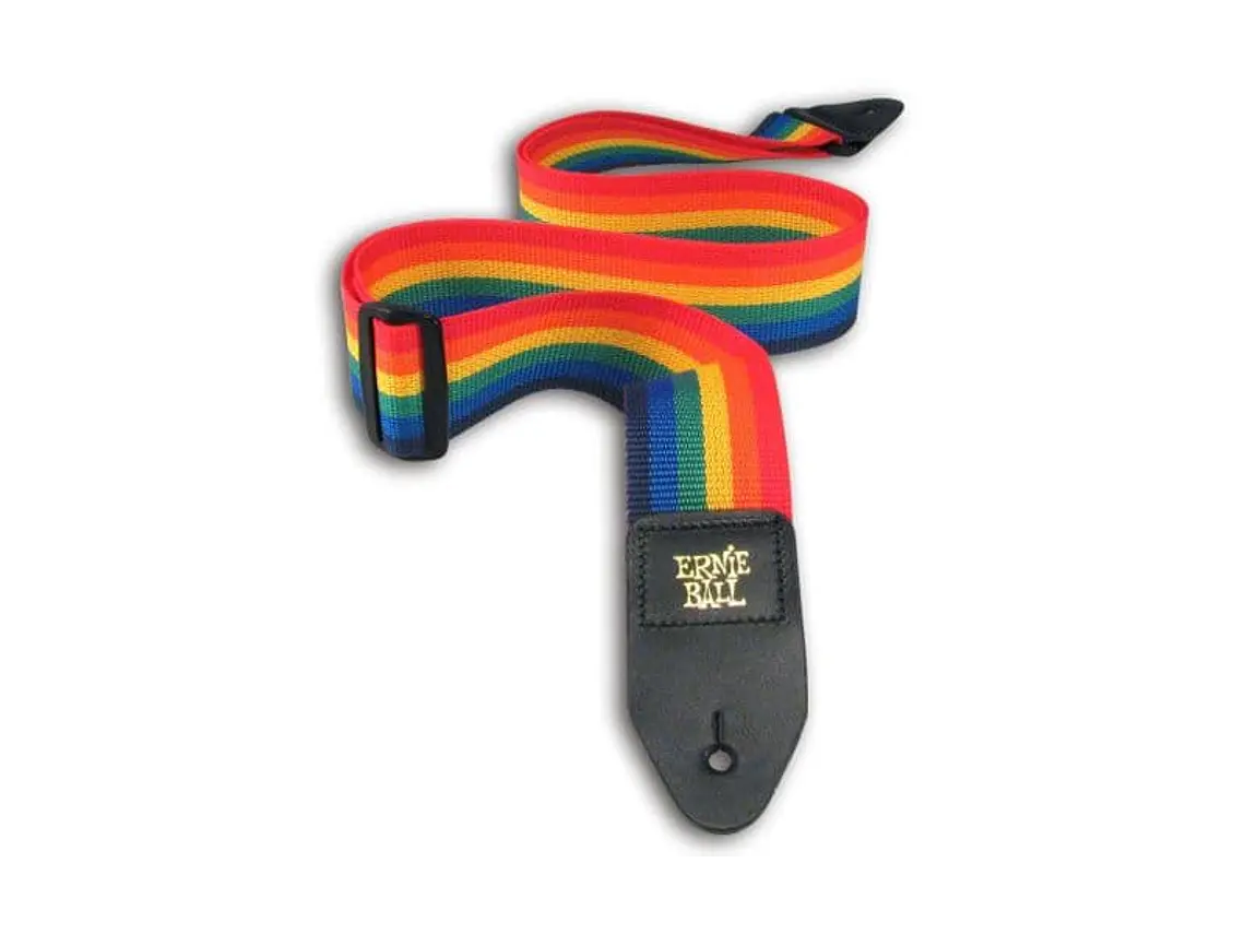 Correia Ernie Ball Rainbow - guitarra/baixo 1