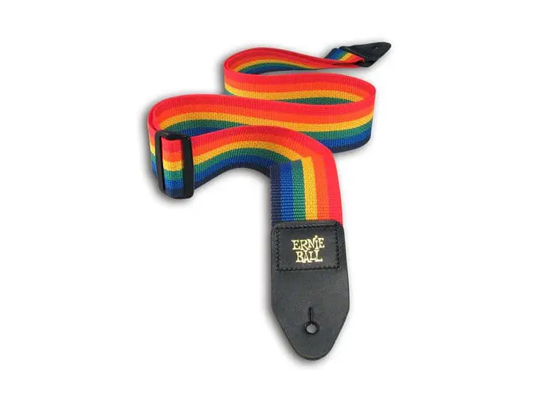 Correia Ernie Ball Rainbow - guitarra/baixo 1