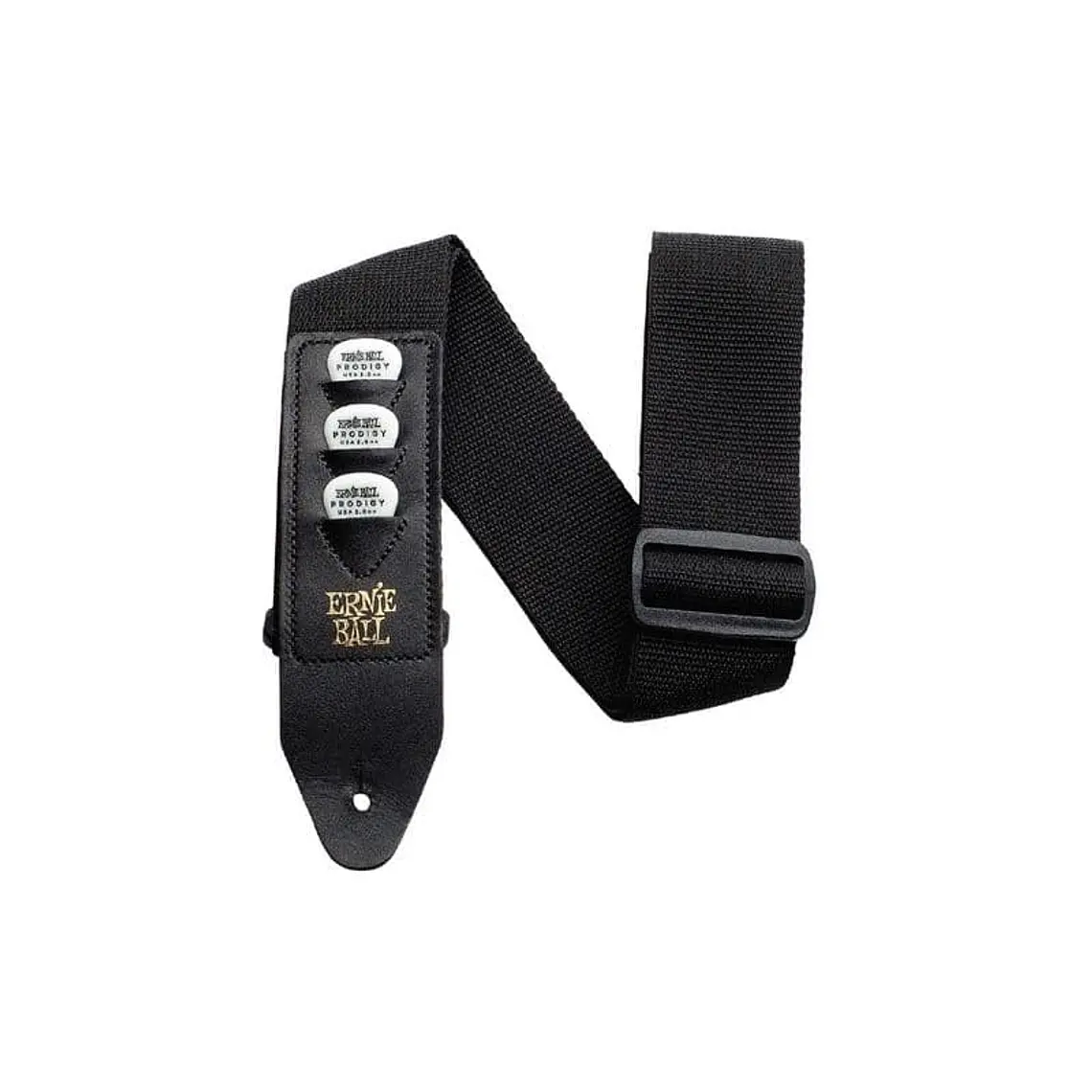 Correia Ernie Ball GUIT/ BAIXO POLYPRO com suporte para palhetas 1