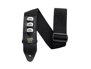 Correia Ernie Ball GUIT/ BAIXO POLYPRO com suporte para palhetas