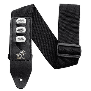 Correia Ernie Ball GUIT/ BAIXO POLYPRO com suporte para palhetas