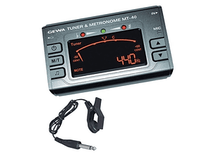PURE GEWA Afinador/metrónomo MT-40