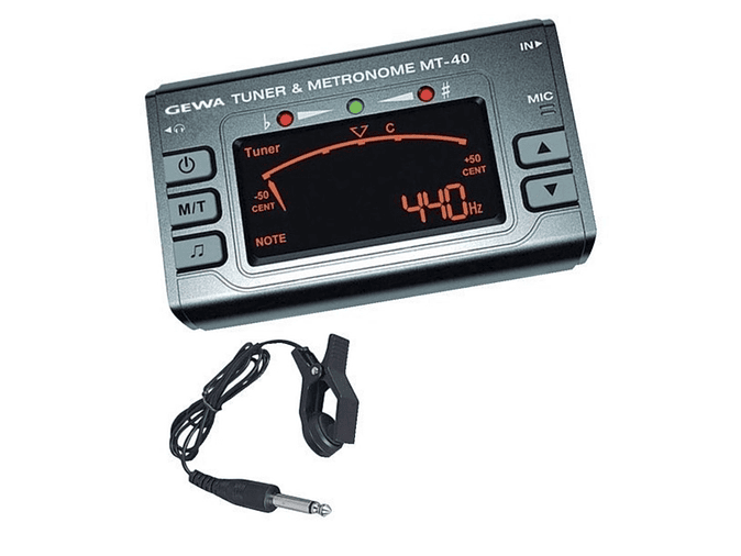 PURE GEWA Afinador/metrónomo MT-40 1