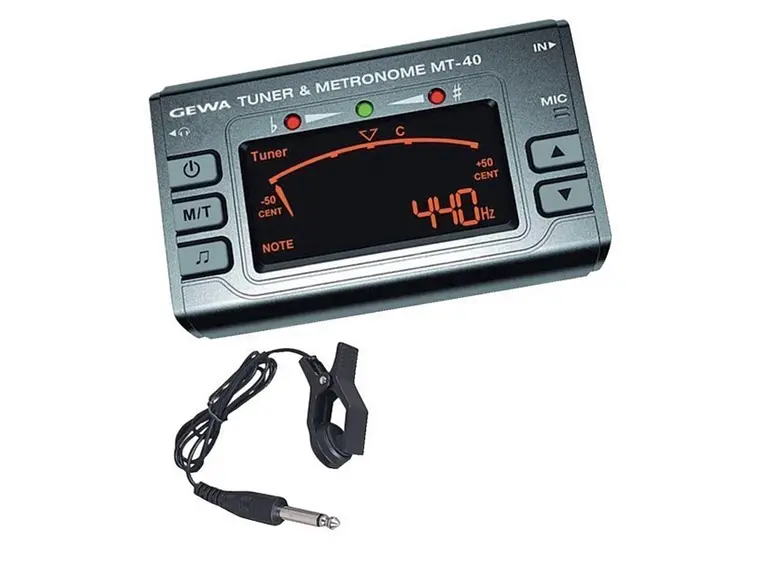 PURE GEWA Afinador/metrónomo MT-40 1