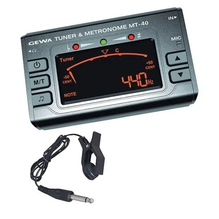 PURE GEWA Afinador/metrónomo MT-40 1