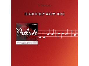 D'Addario Prelude Cello Single C String, 4/4 Scale, Medium Tension