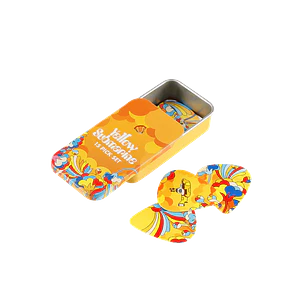 D'Addario Beatles Yellow Submarine 55th Anniversary Guitar Picks, Primrose Prairie, Medium Gauge (.70mm), 15-Pack