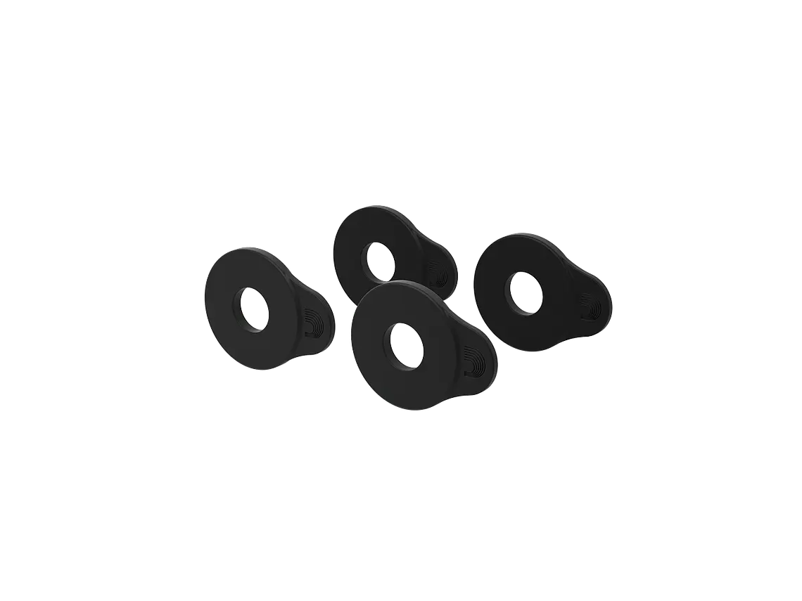 D'Addario Flex Lock Strap Blocks Preto 1