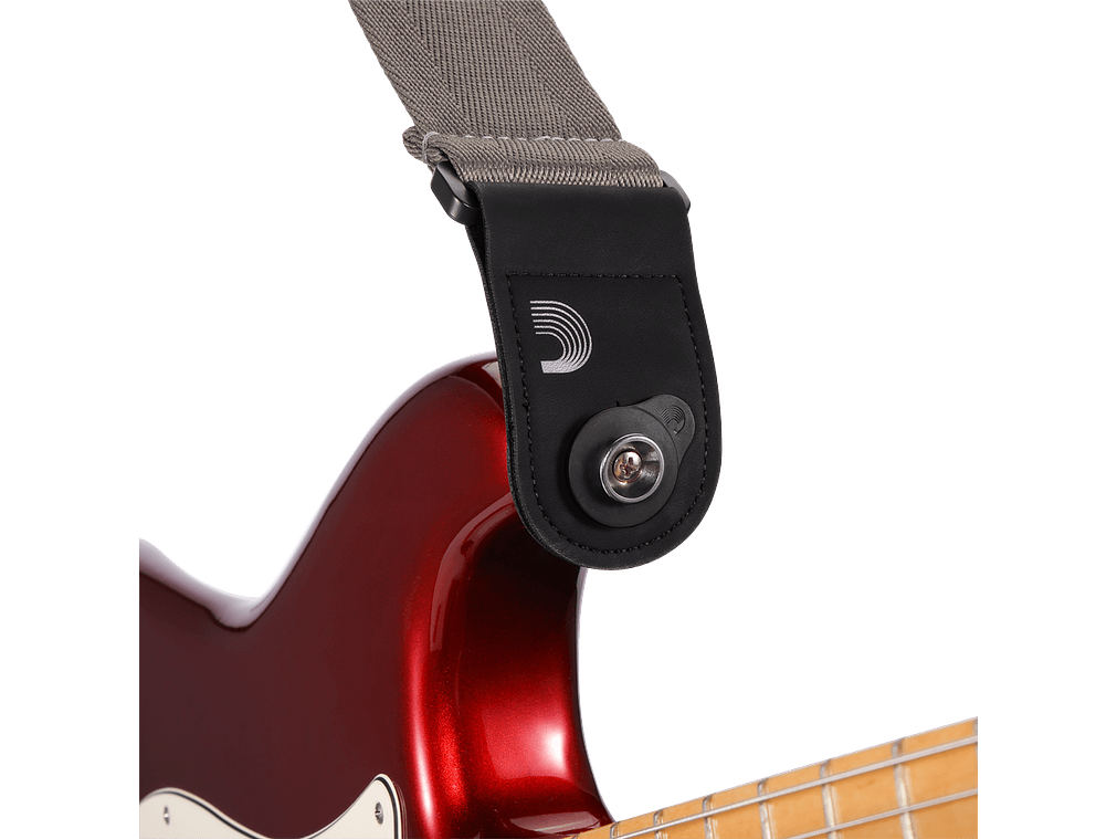 D'Addario Flex Lock Strap Blocks Preto 2