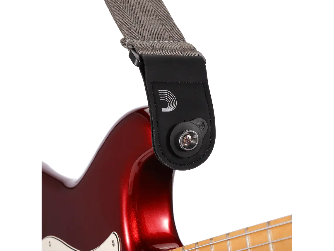 D'Addario Flex Lock Strap Blocks Preto 2