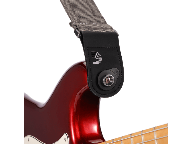D'Addario Flex Lock Strap Blocks Preto 2