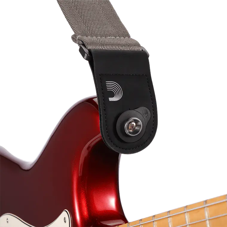 D'Addario Flex Lock Strap Blocks Preto 2