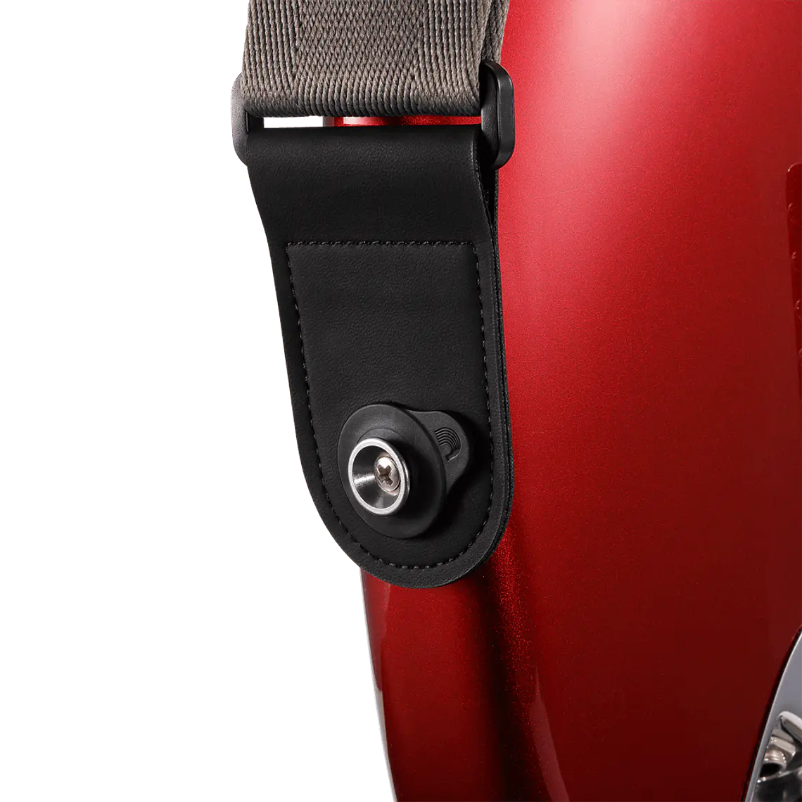 D'Addario Flex Lock Strap Blocks Preto 4