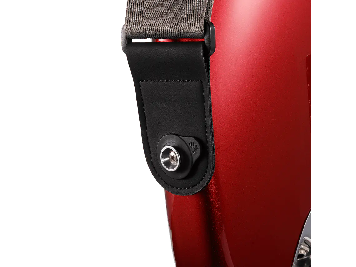 D'Addario Flex Lock Strap Blocks Preto 4