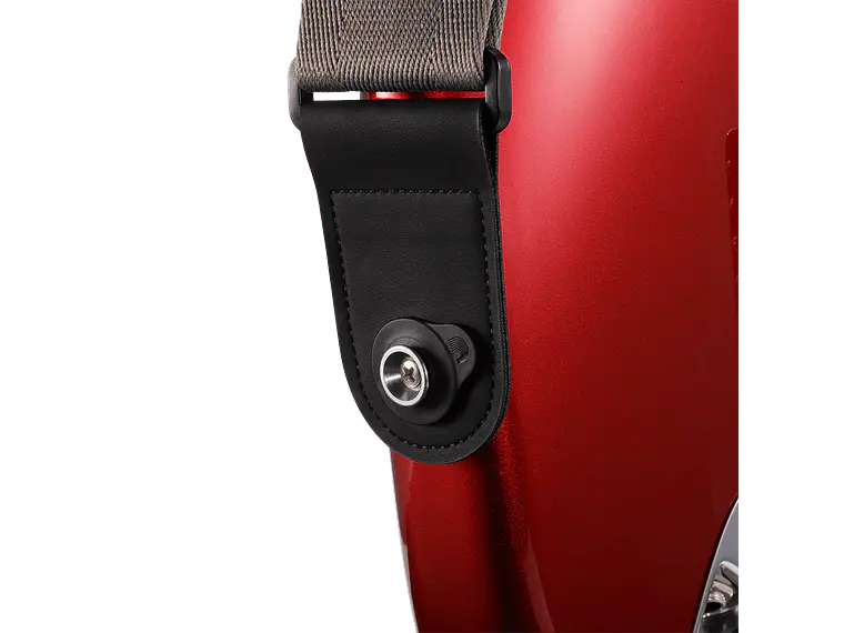 D'Addario Flex Lock Strap Blocks Preto 4