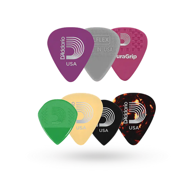 D'Addario Variety Pack Heavy (7 palhetas) 1