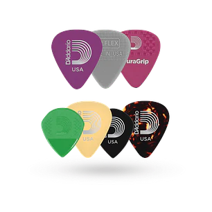 D'Addario Variety Pack Medium (7 palhetas)