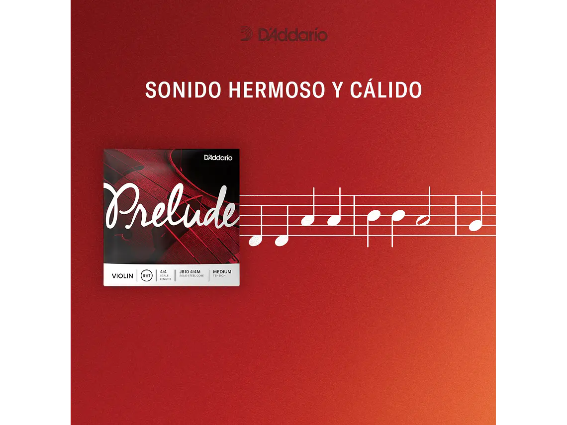D'Addario Prelude Cello Single G String, 4/4 Scale, Medium Tension 6