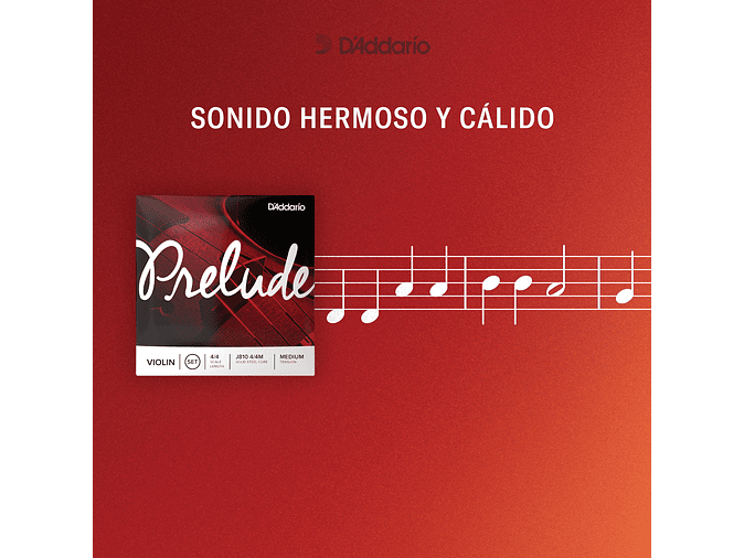 D'Addario Prelude Cello Single G String, 4/4 Scale, Medium Tension 6