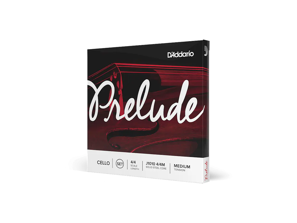D'Addario Prelude Cello Single D String, 4/4 Scale, Medium Tension 1