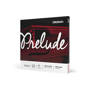 D'Addario Prelude Cello Single D String, 4/4 Scale, Medium Tension