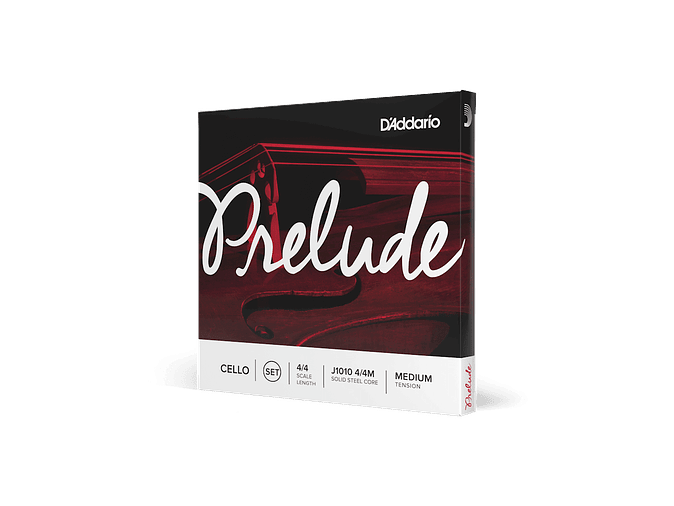 D'Addario Prelude Cello Single D String, 4/4 Scale, Medium Tension 1