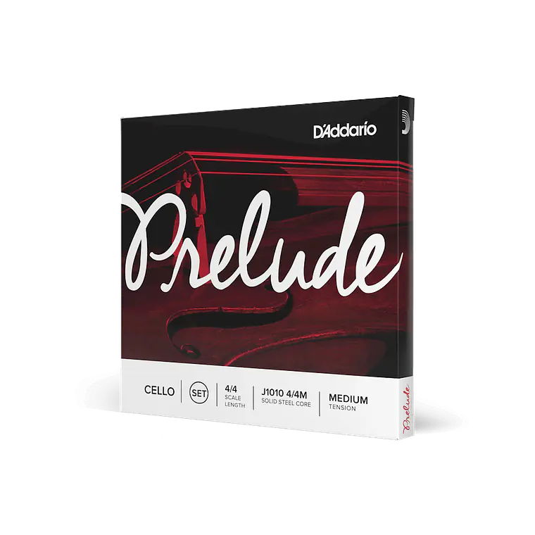 D'Addario Prelude Cello Single D String, 4/4 Scale, Medium Tension 1