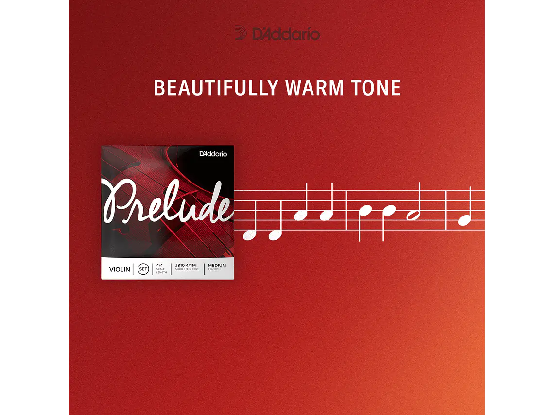D'Addario Prelude Cello Single A String, 4/4 Scale, Medium Tension 2