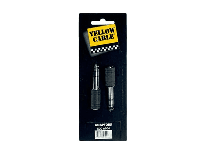 Adaptador de jack macho de 6.5 mm - fêmea de 3.5 mm 1