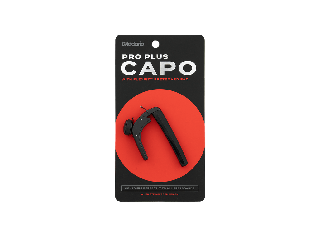D'ddario Pro Plus Capo, Black 1