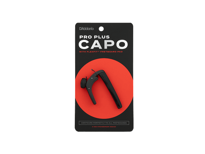 D'ddario Pro Plus Capo, Black 1