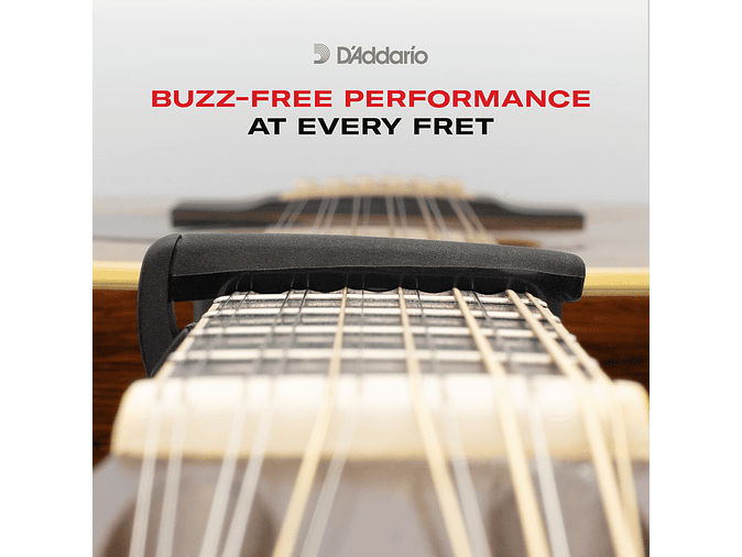 D'ddario Pro Plus Capo, Black 7