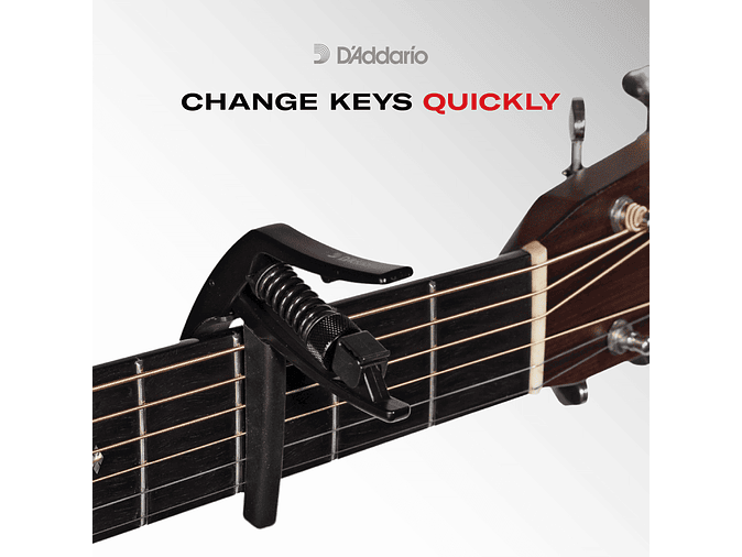 D'Addario Tri-Action Capo 5