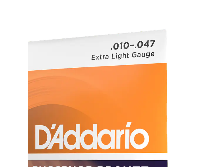 D'Addario EJ15-3D Phosphor Bronze Extra Light - 3 JOGOS 2