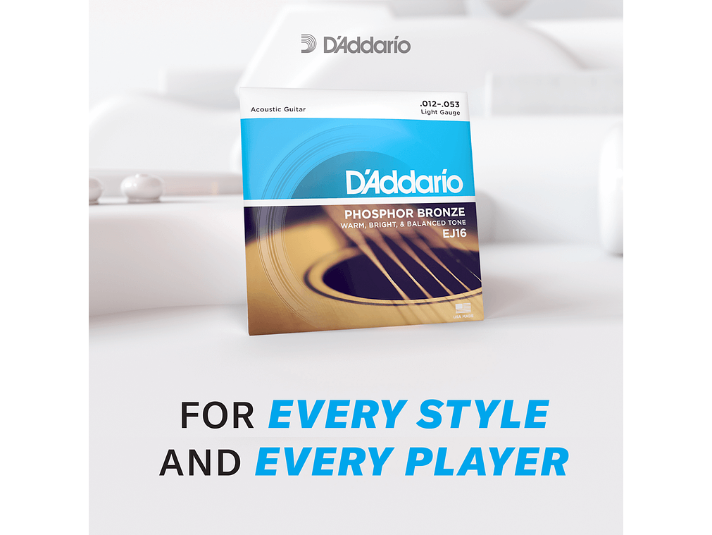 D'Addario EJ15-3D Phosphor Bronze X-Lite 3 JOGOS 5