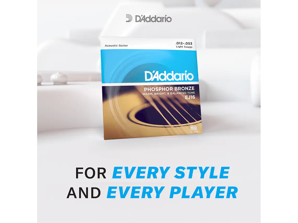 D'Addario EJ15-3D Phosphor Bronze Extra Light - 3 JOGOS 5