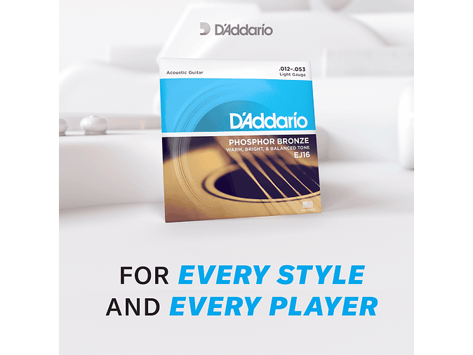 D'Addario EJ15-3D Phosphor Bronze X-Lite 3 JOGOS 5
