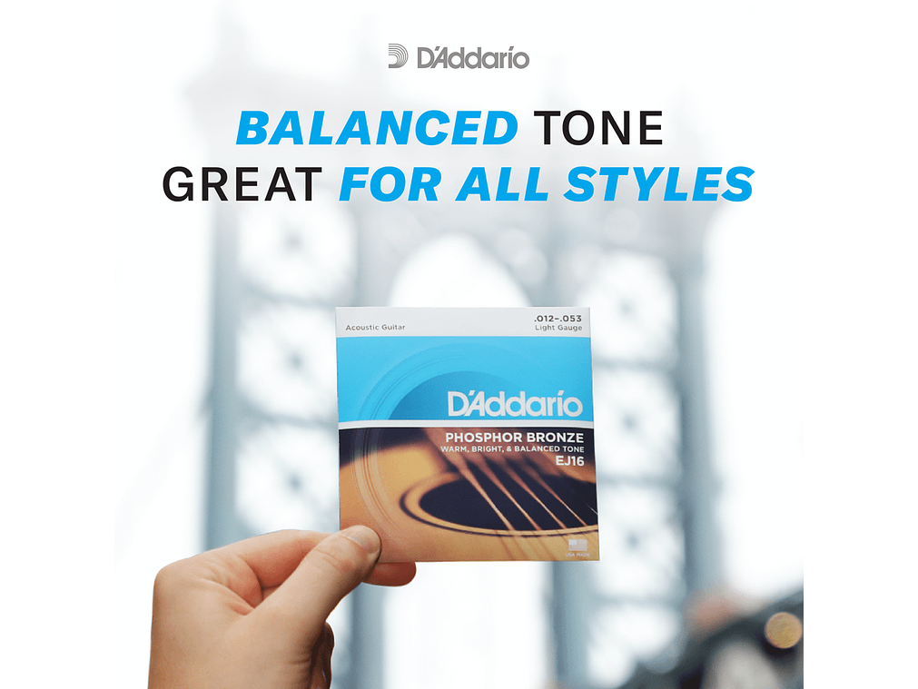 D'Addario EJ15-3D Phosphor Bronze X-Lite 3 JOGOS 7