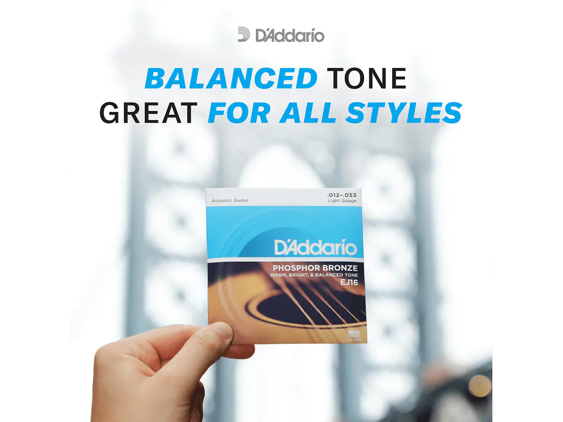 D'Addario EJ15-3D Phosphor Bronze Extra Light - 3 JOGOS 7