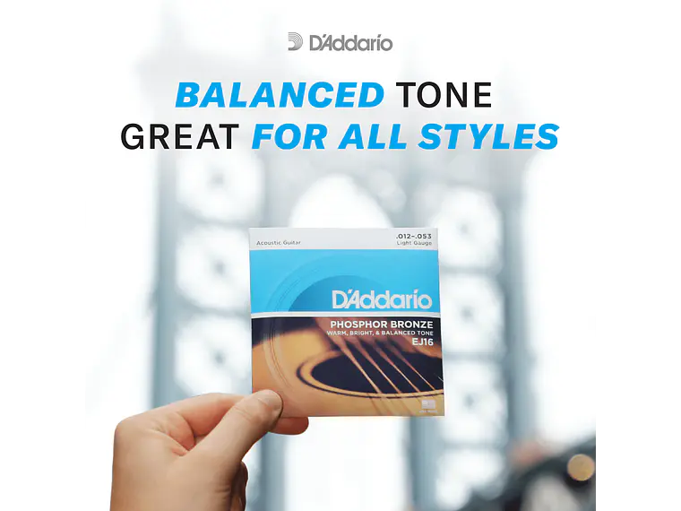 D'Addario EJ15-3D Phosphor Bronze Extra Light - 3 JOGOS 7