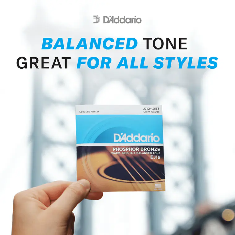 D'Addario EJ15-3D Phosphor Bronze Extra Light - 3 JOGOS 7