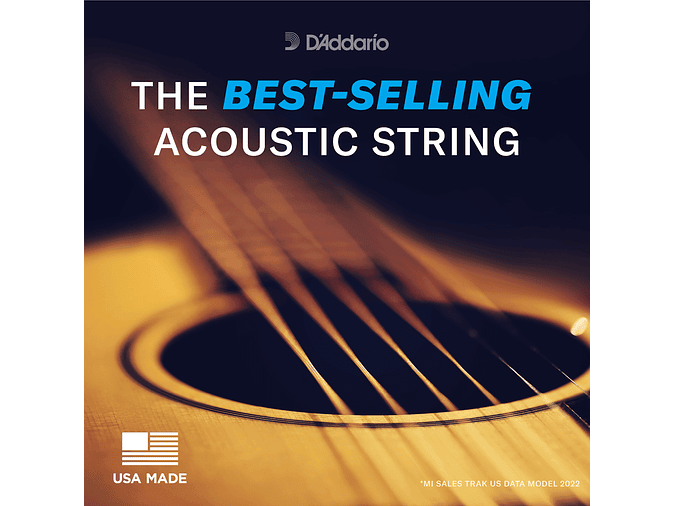 D'Addario EJ15-3D Phosphor Bronze X-Lite 3 JOGOS 8