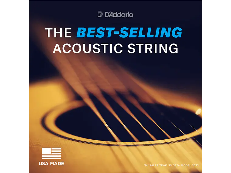 D'Addario EJ15-3D Phosphor Bronze Extra Light - 3 JOGOS 8