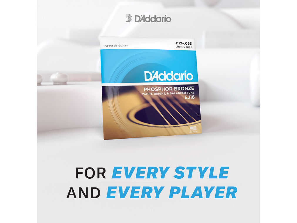 D'Addario EJ15-3D Phosphor Bronze X-Lite 3 JOGOS 9