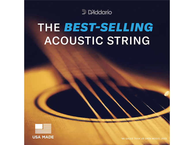 D'Addario EJ15-3D Phosphor Bronze X-Lite 3 JOGOS 10