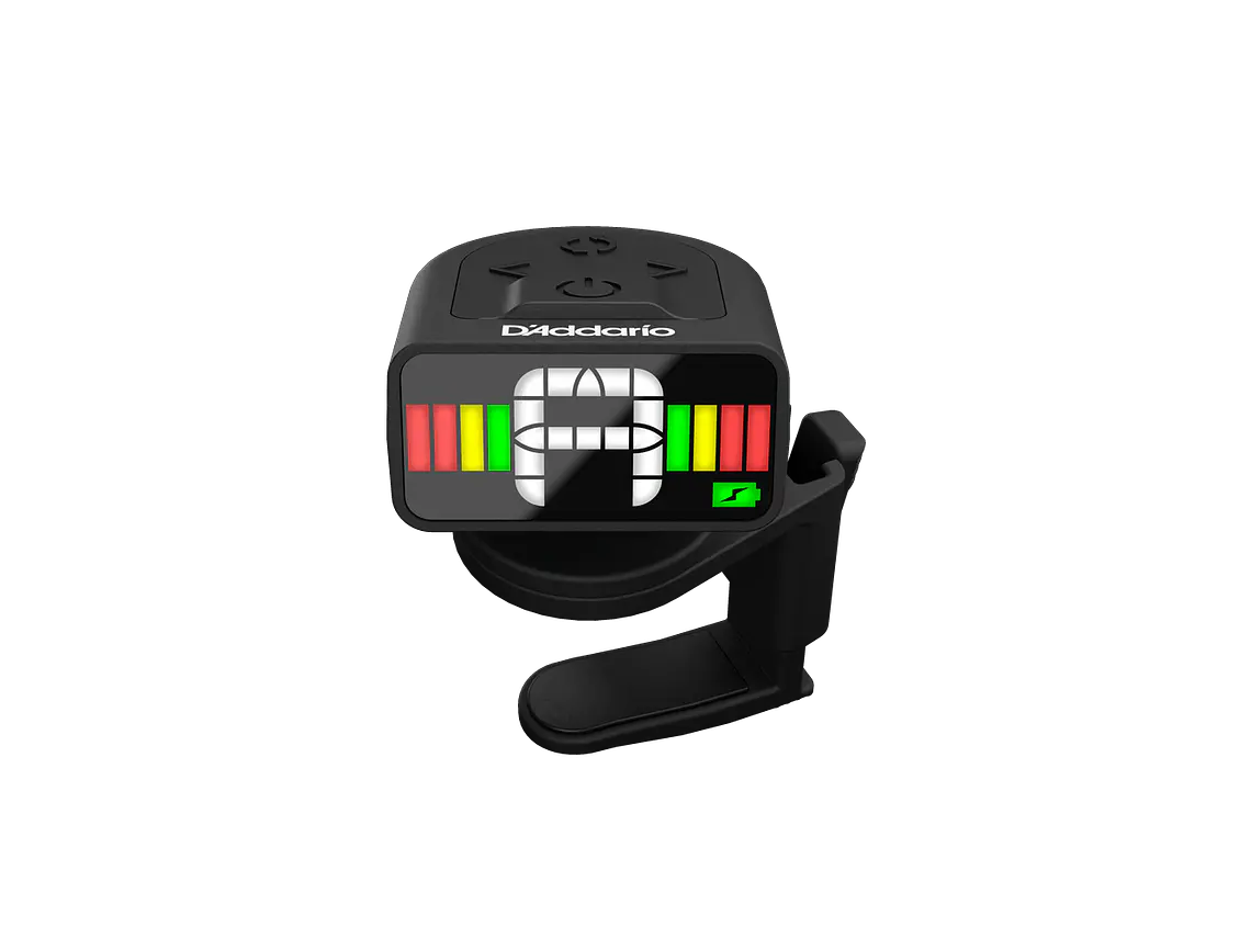 D'Addario Micro Rechargeable Guitar Headstock Tuner PW-CT-12RC 1
