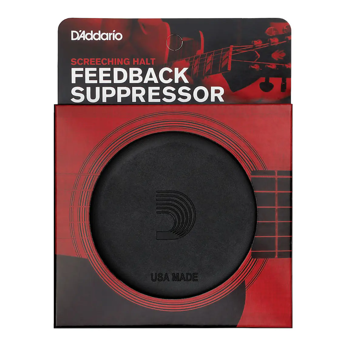 D'Addario Screeching Halt Sound Hole Cover 3